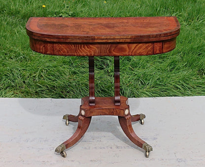 Early 19th Century Regency Period Card Table