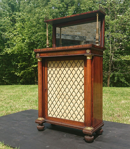 Opulent and Useful 19th Century Chiffonier Cabinet