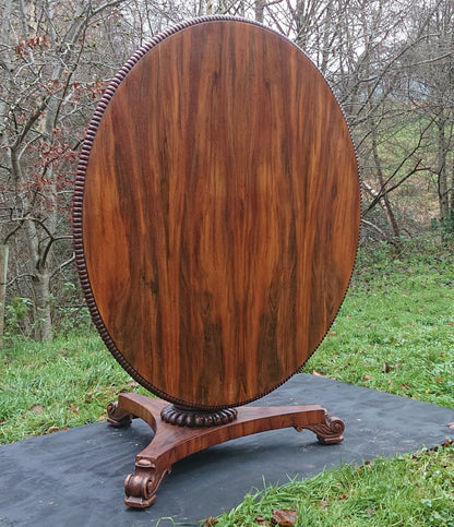 Large Early Nineteenth Century Circular Table Attributed to Gillows