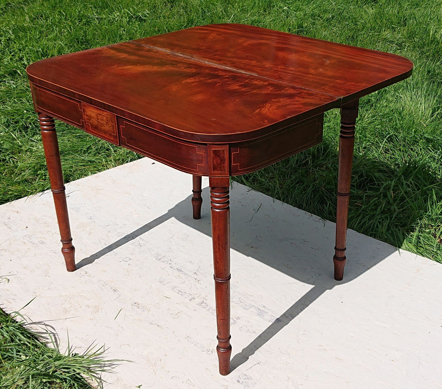 Early 19th Century Antique Folding Tea Table