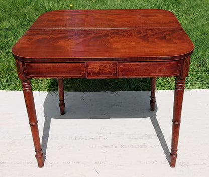 Early 19th Century Antique Folding Tea Table