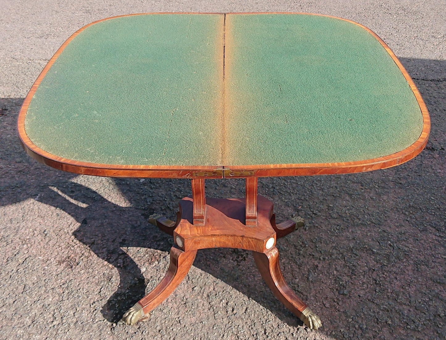 Early 19th Century Regency Period Card Table