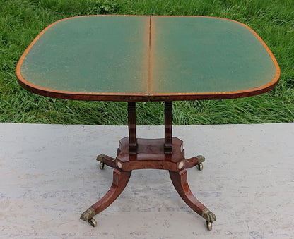 Early 19th Century Regency Period Card Table