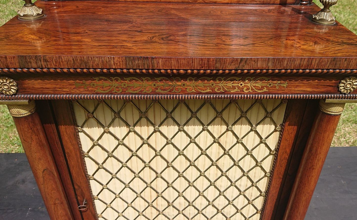 Opulent and Useful 19th Century Chiffonier Cabinet