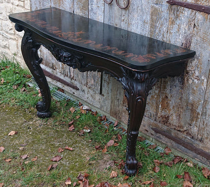 Large Scale Country House Console Table with Clifton Family Coat of Arms for Lytham Hall