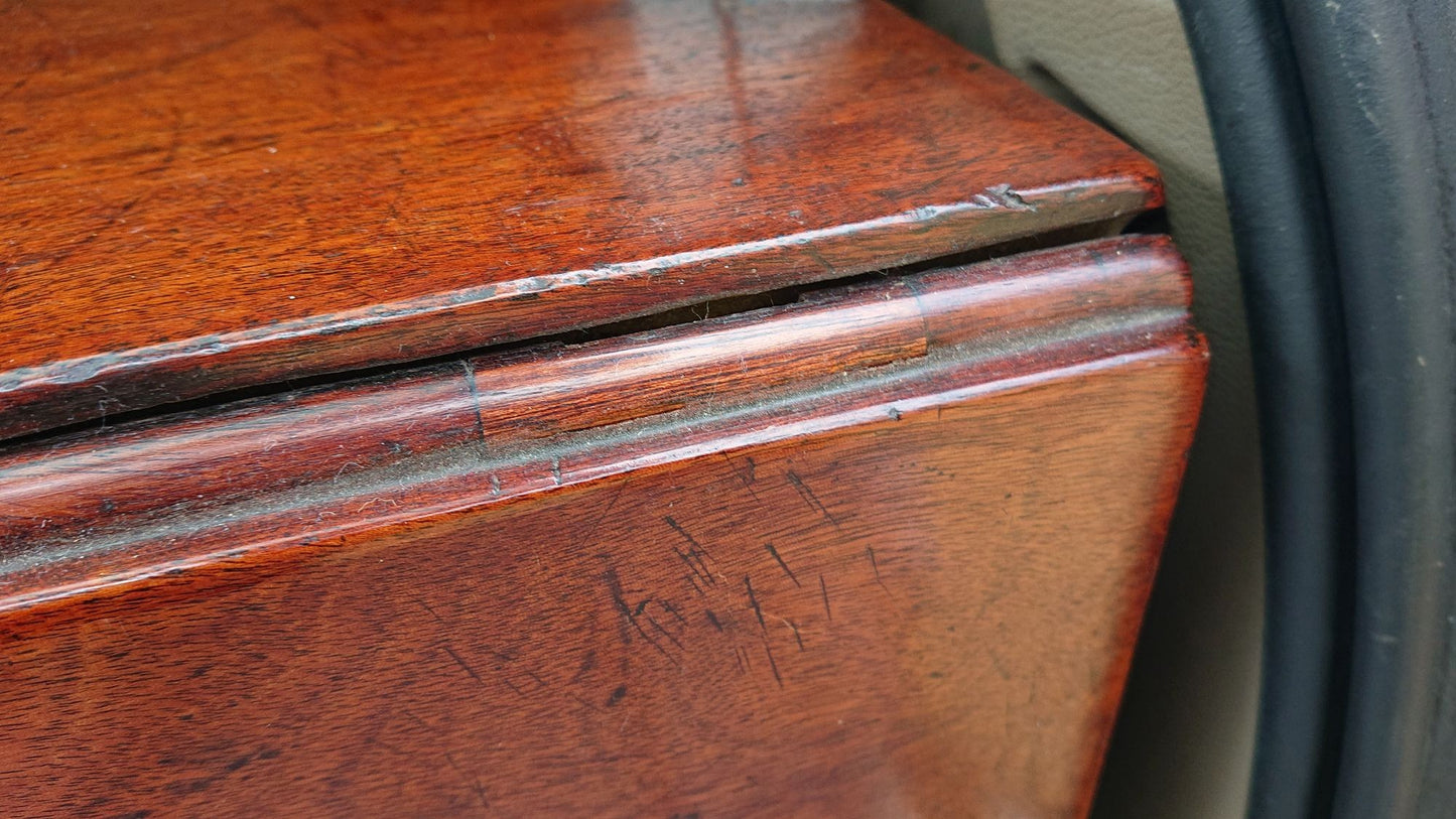 Early 19th Century Mahogany Folding Dining Table