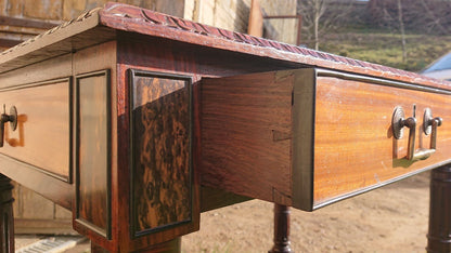 Very Fine 19th Century Exhibition Quality Library Table