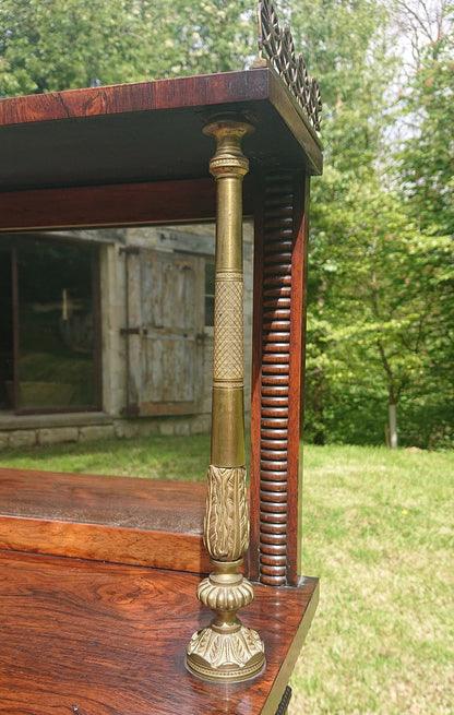 Opulent and Useful 19th Century Chiffonier Cabinet