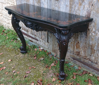 Large Scale Country House Console Table with Clifton Family Coat of Arms for Lytham Hall