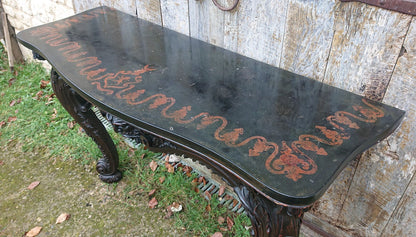 Large Scale Country House Console Table with Clifton Family Coat of Arms for Lytham Hall