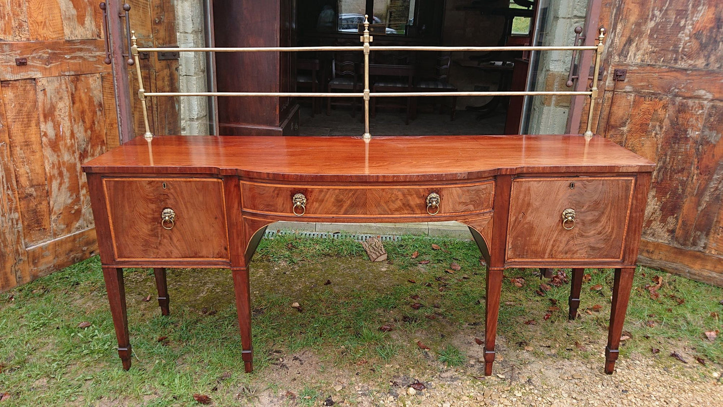 18th Century George III Period Mahogany Antique Sideboard