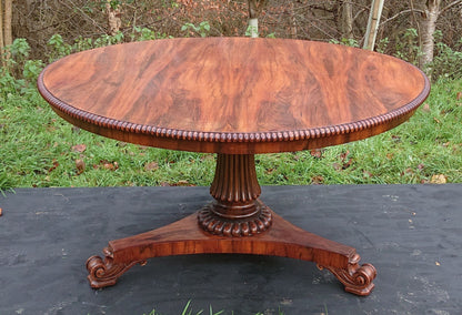 Large Early Nineteenth Century Circular Table Attributed to Gillows