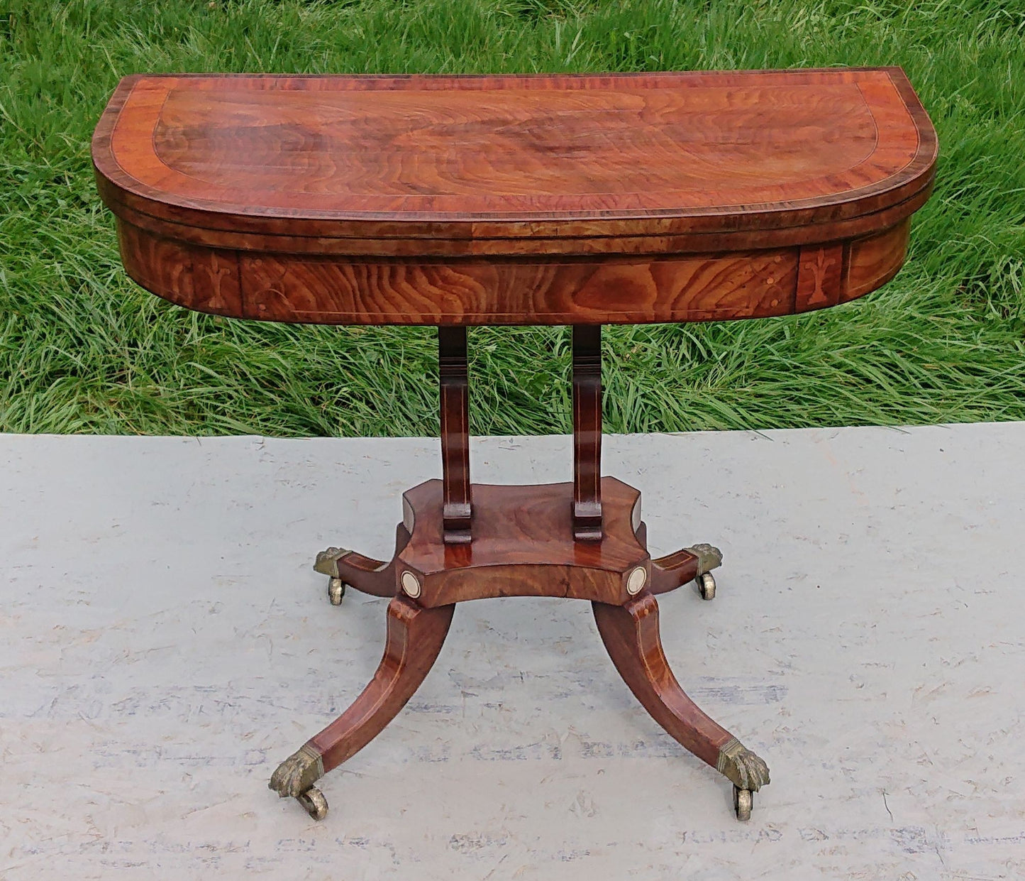 Early 19th Century Regency Period Card Table