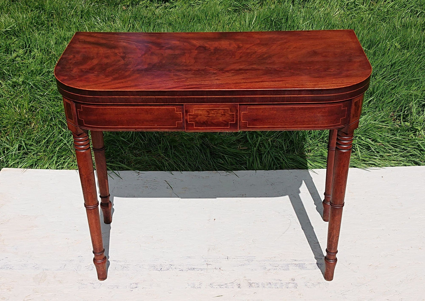 Early 19th Century Antique Folding Tea Table