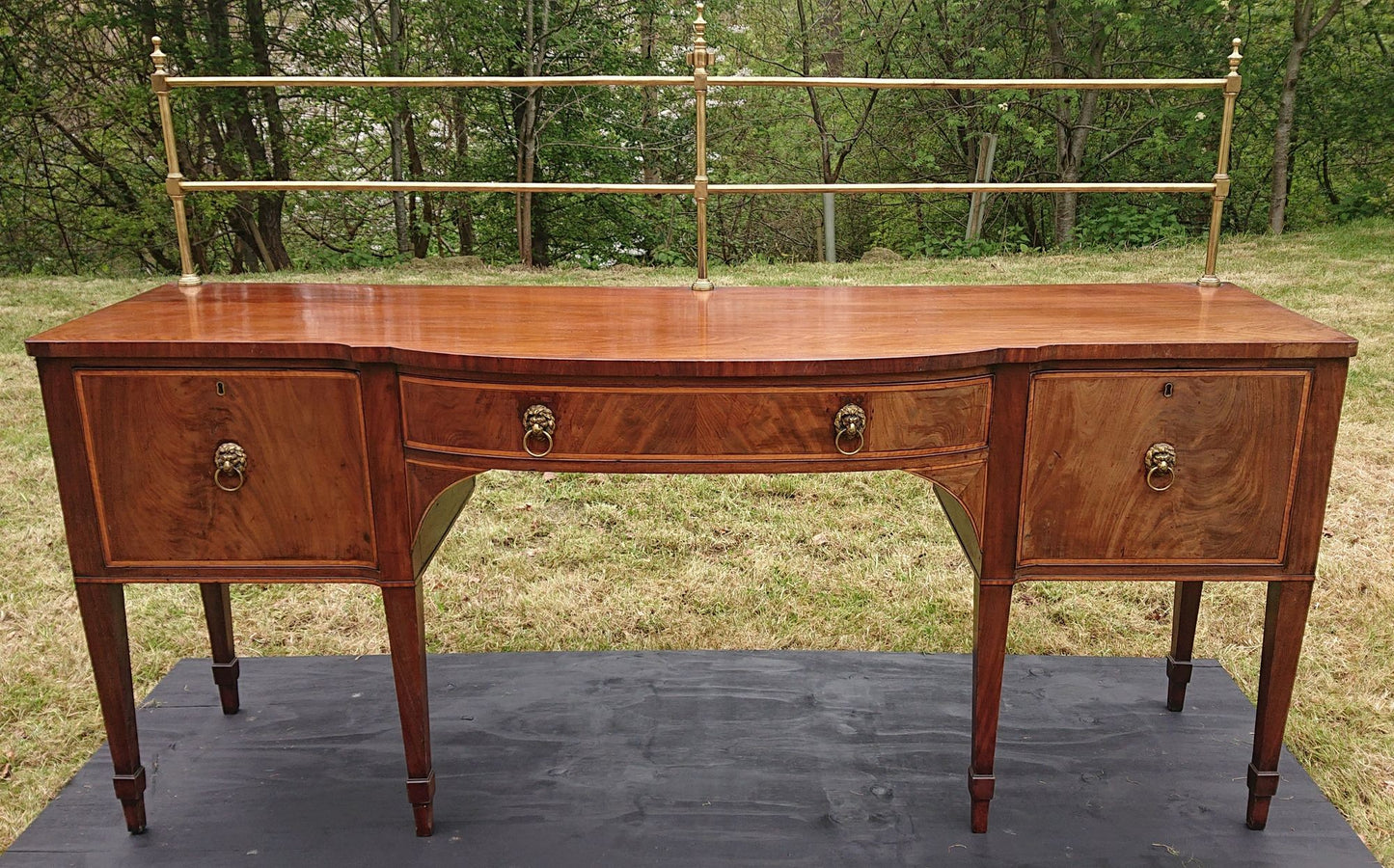 18th Century George III Period Mahogany Antique Sideboard