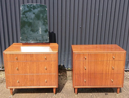 Pair of Mid Century Chests of Drawers by Herbert E Gibbs