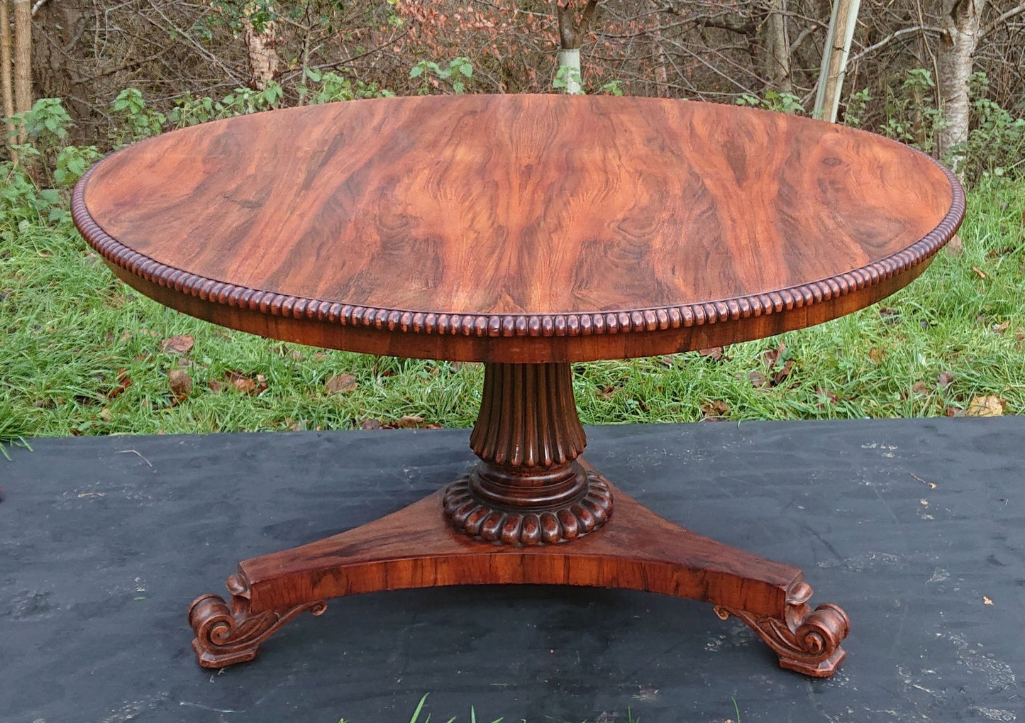 Large Early Nineteenth Century Circular Table Attributed to Gillows