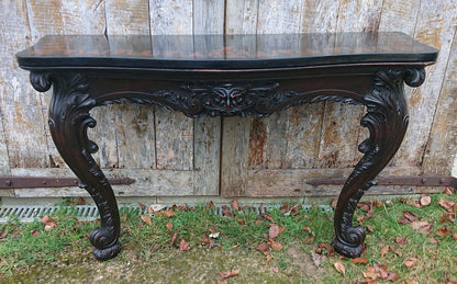 Large Scale Country House Console Table with Clifton Family Coat of Arms for Lytham Hall