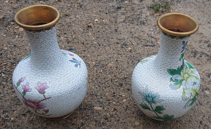 Two Cloisonee Vases