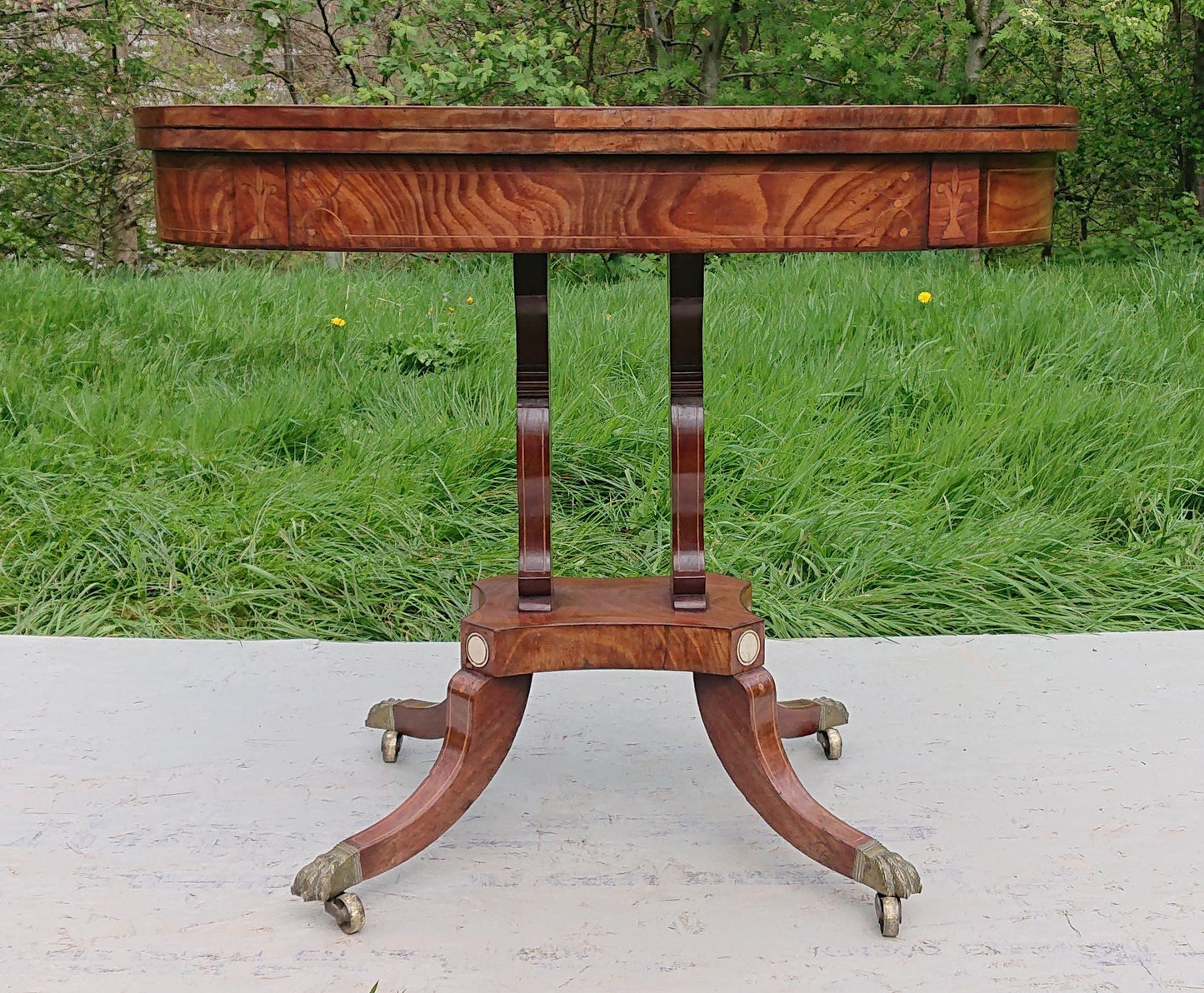 Early 19th Century Regency Period Card Table