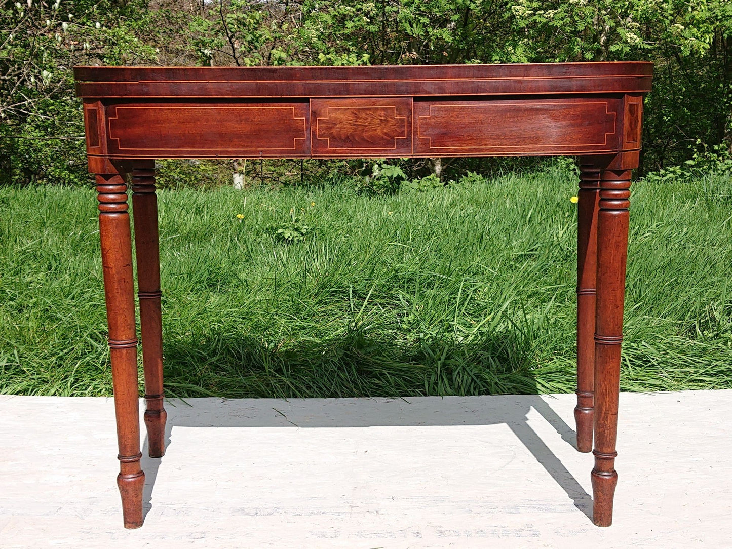 Early 19th Century Antique Folding Tea Table