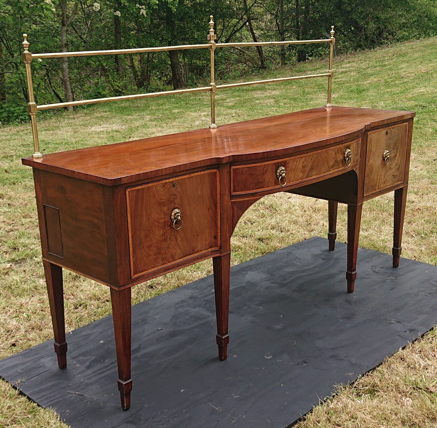 18th Century George III Period Mahogany Antique Sideboard