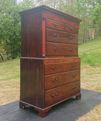 An 18th Century Scottish Chest on Chest