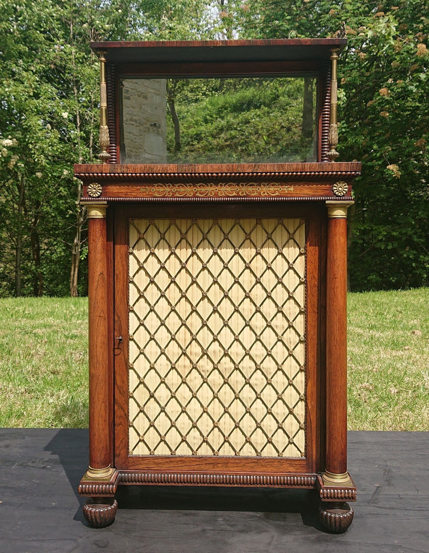 Opulent and Useful 19th Century Chiffonier Cabinet