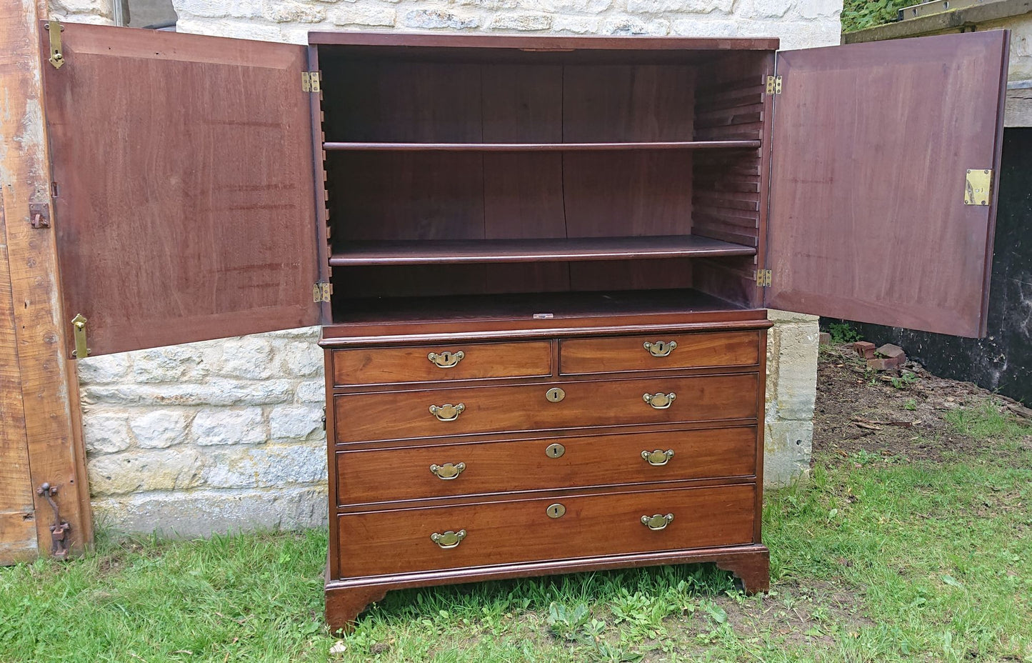 18th Century Campaign Linen Press