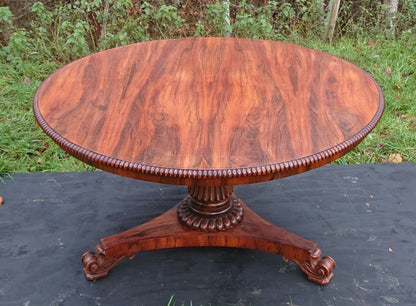 Large Early Nineteenth Century Circular Table Attributed to Gillows