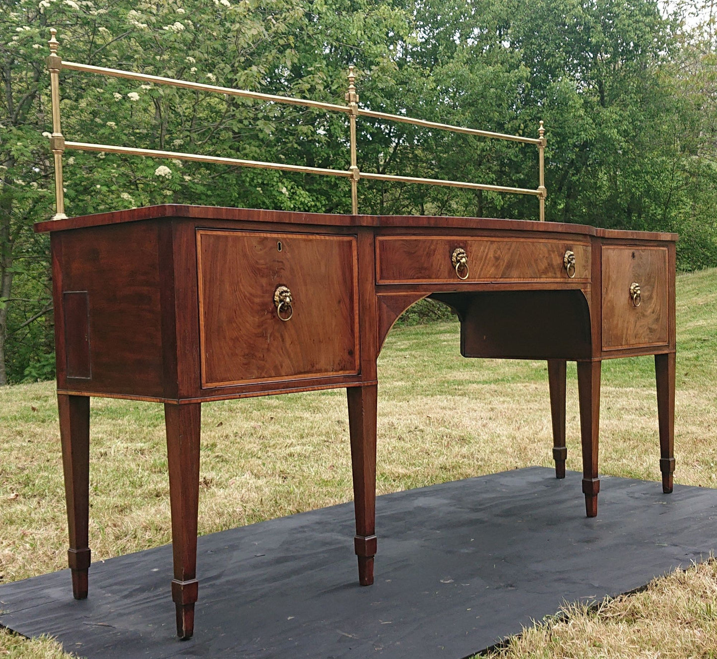 18th Century George III Period Mahogany Antique Sideboard