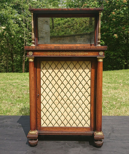 Opulent and Useful 19th Century Chiffonier Cabinet