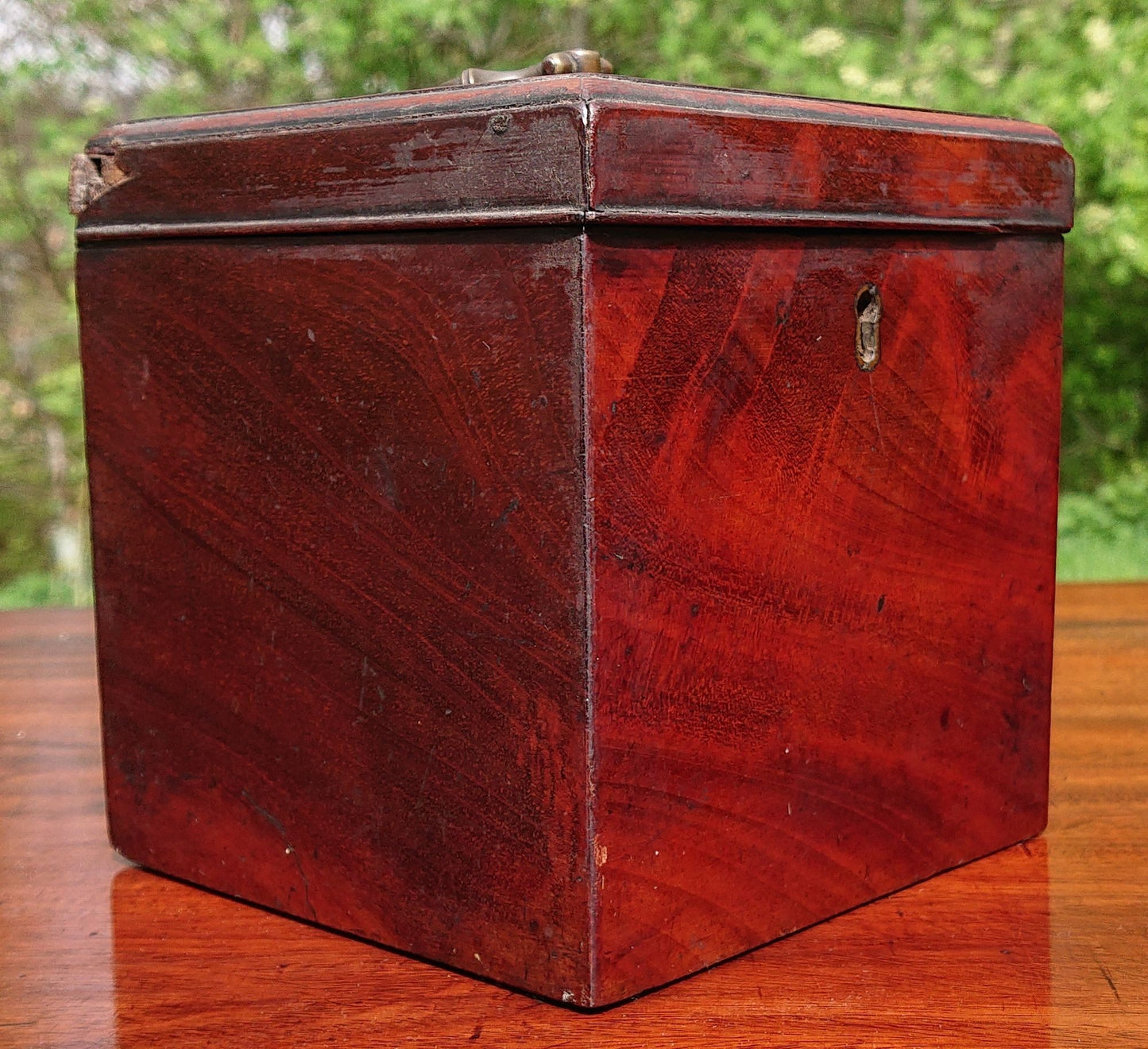 Lovely Little 18th Century Tea Caddy