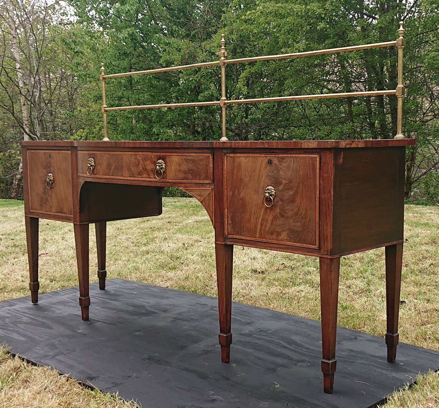 18th Century George III Period Mahogany Antique Sideboard