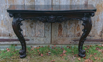 Large Scale Country House Console Table with Clifton Family Coat of Arms for Lytham Hall