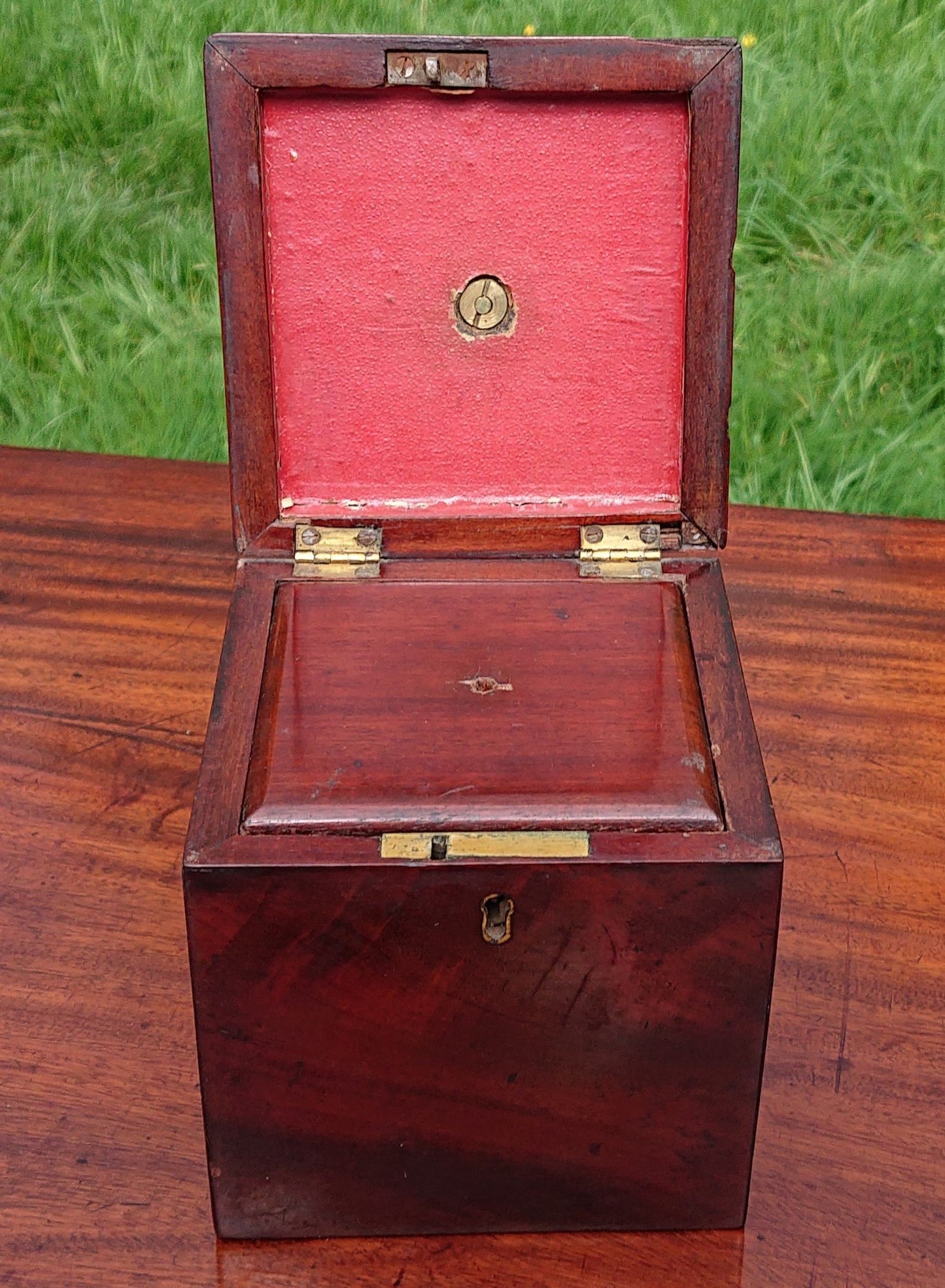 Lovely Little 18th Century Tea Caddy