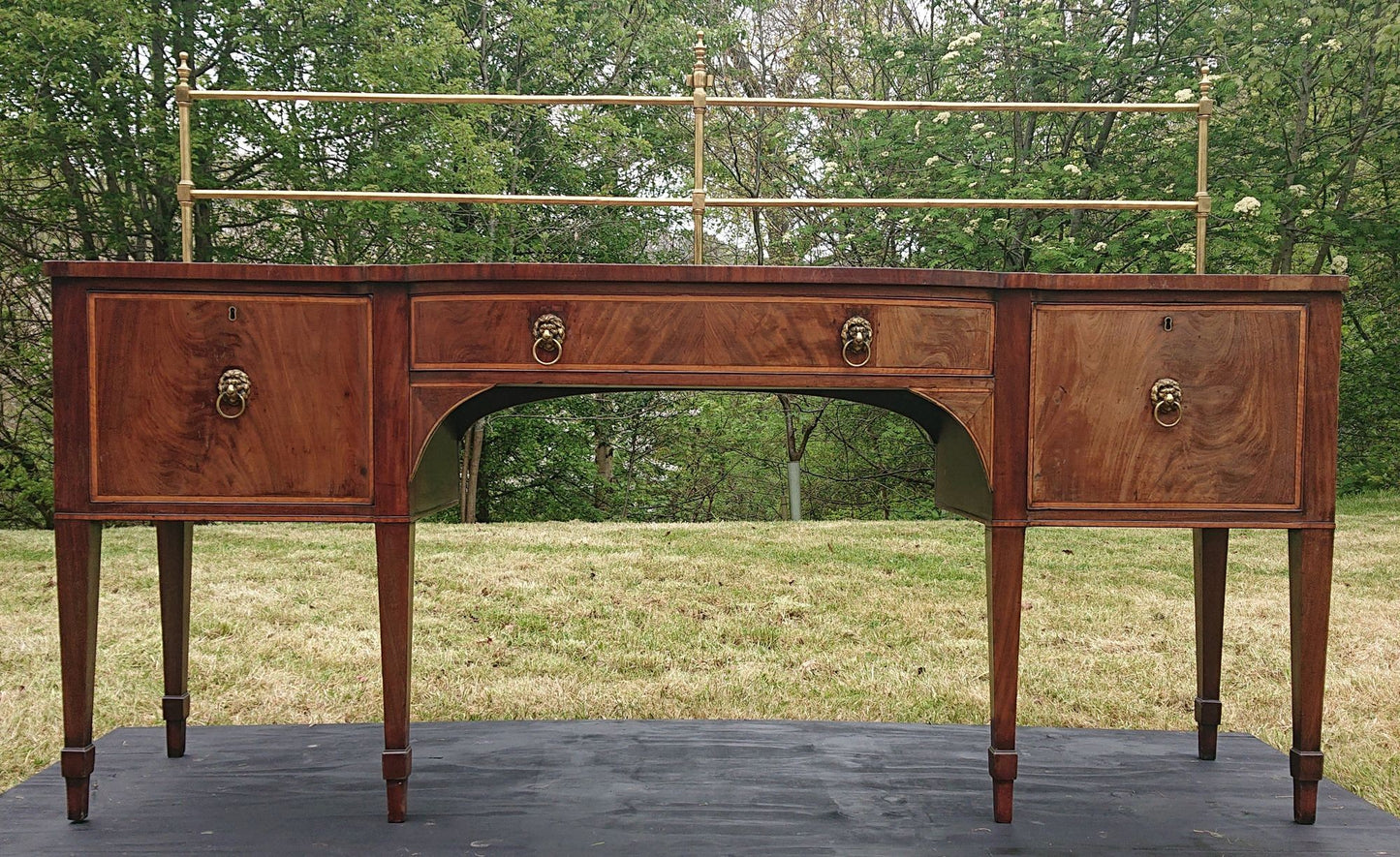 18th Century George III Period Mahogany Antique Sideboard