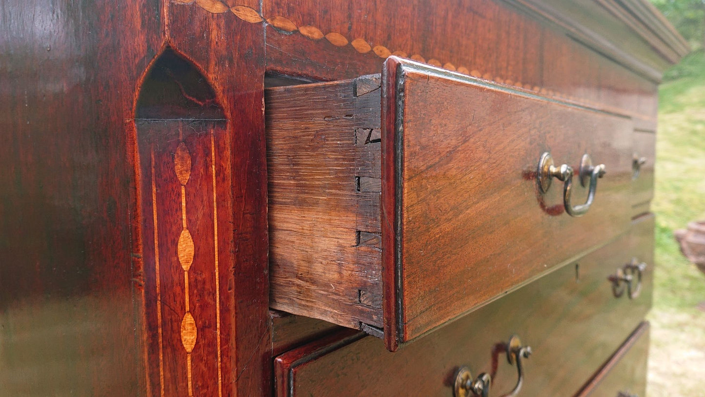 An 18th Century Scottish Chest on Chest