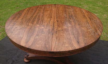 19th Century Antique Centre Table by James Winter of Wardour Street in London