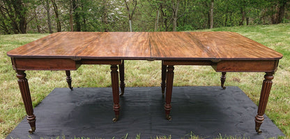 Regency Mahogany Antique Dining Table by Gillows of Lancaster and London