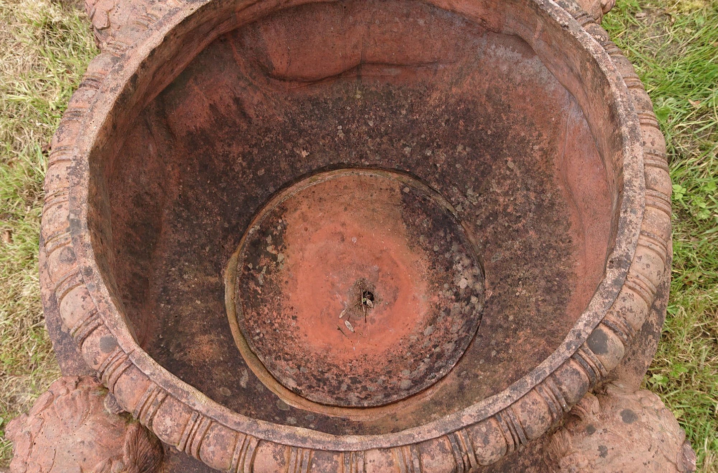 Large 19th Century Terracotta Urn Planter Jardinaire