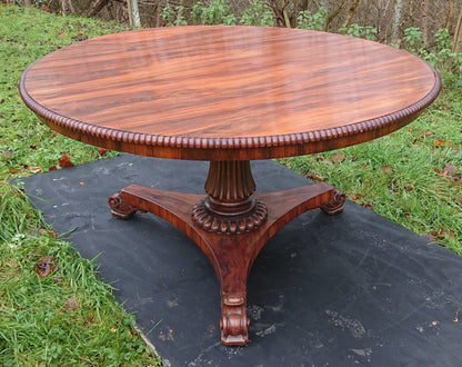 Large Early Nineteenth Century Circular Table Attributed to Gillows