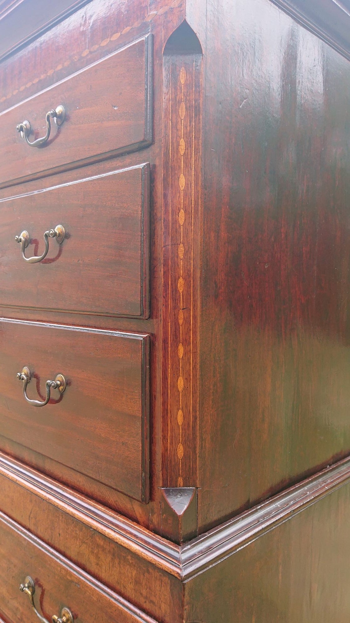 An 18th Century Scottish Chest on Chest