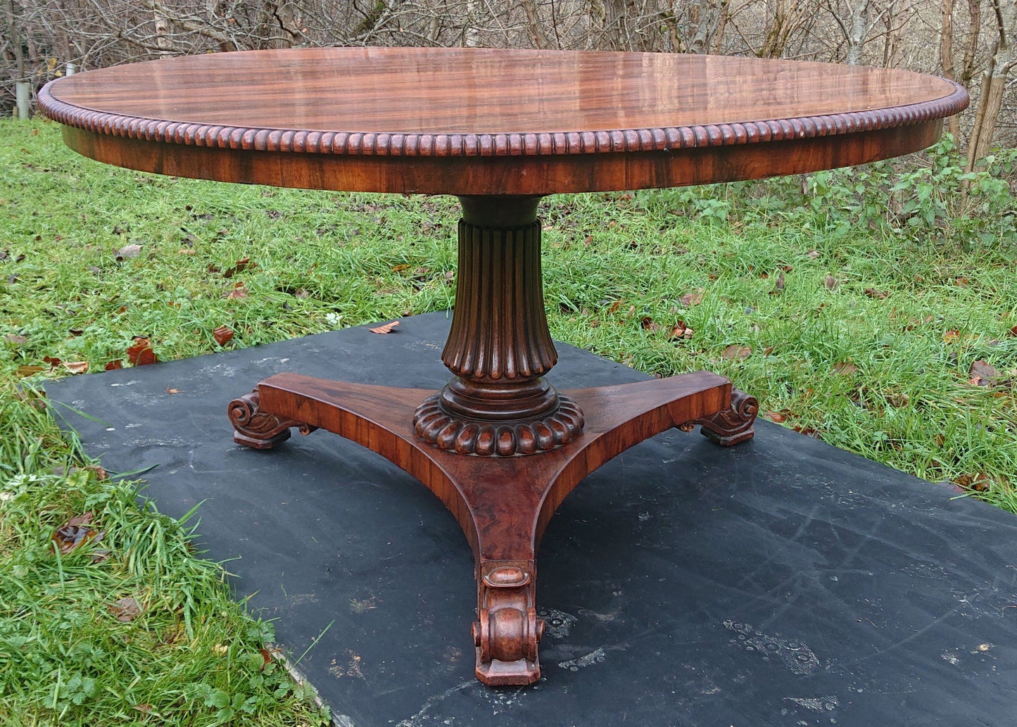 Large Early Nineteenth Century Circular Table Attributed to Gillows