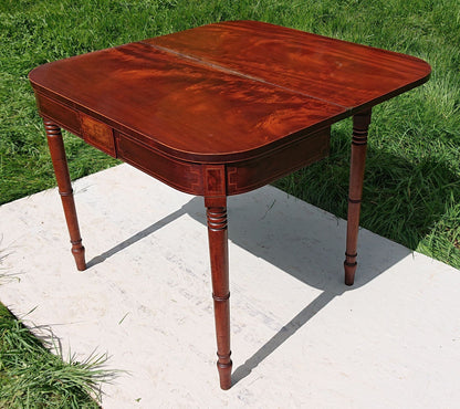 Early 19th Century Antique Folding Tea Table