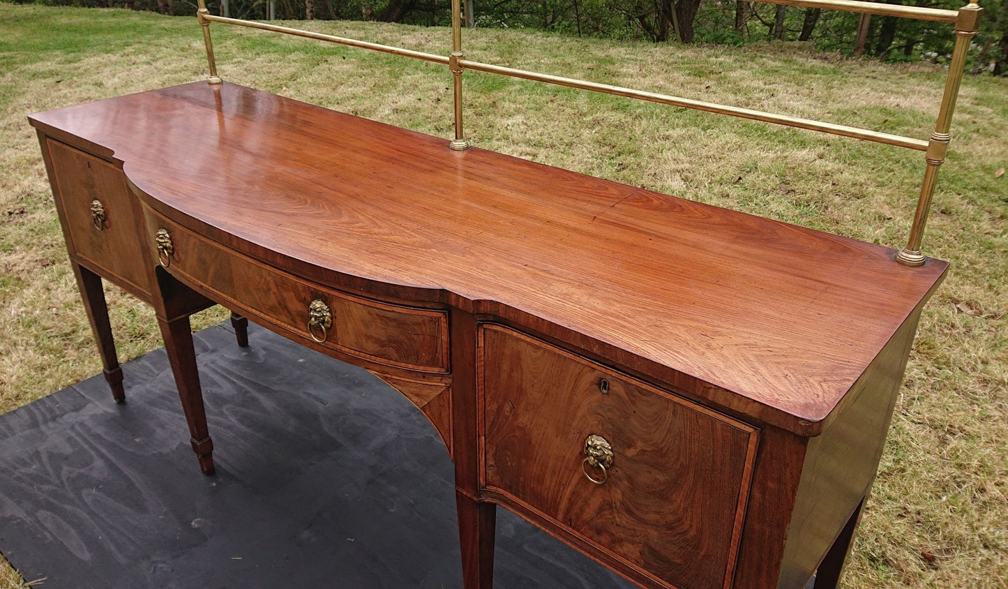 18th Century George III Period Mahogany Antique Sideboard