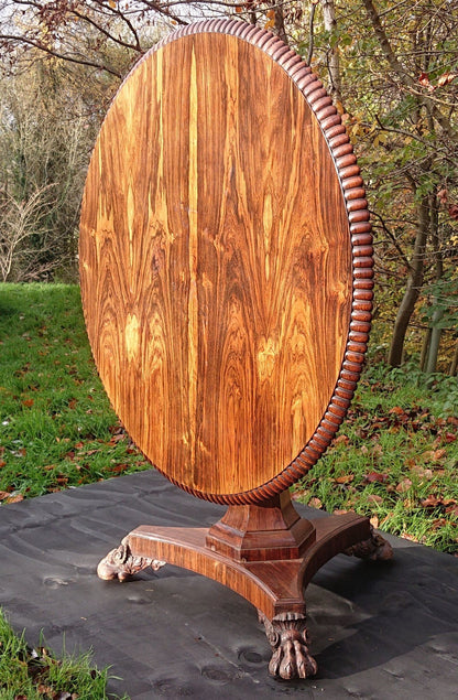 Very Fine Quality Regency Rosewood Centre Table