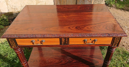 Very Fine 19th Century Exhibition Quality Library Table