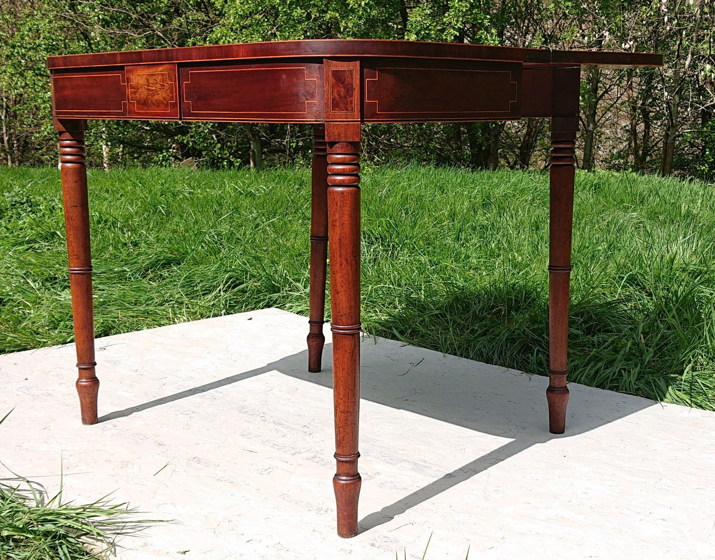 Early 19th Century Antique Folding Tea Table