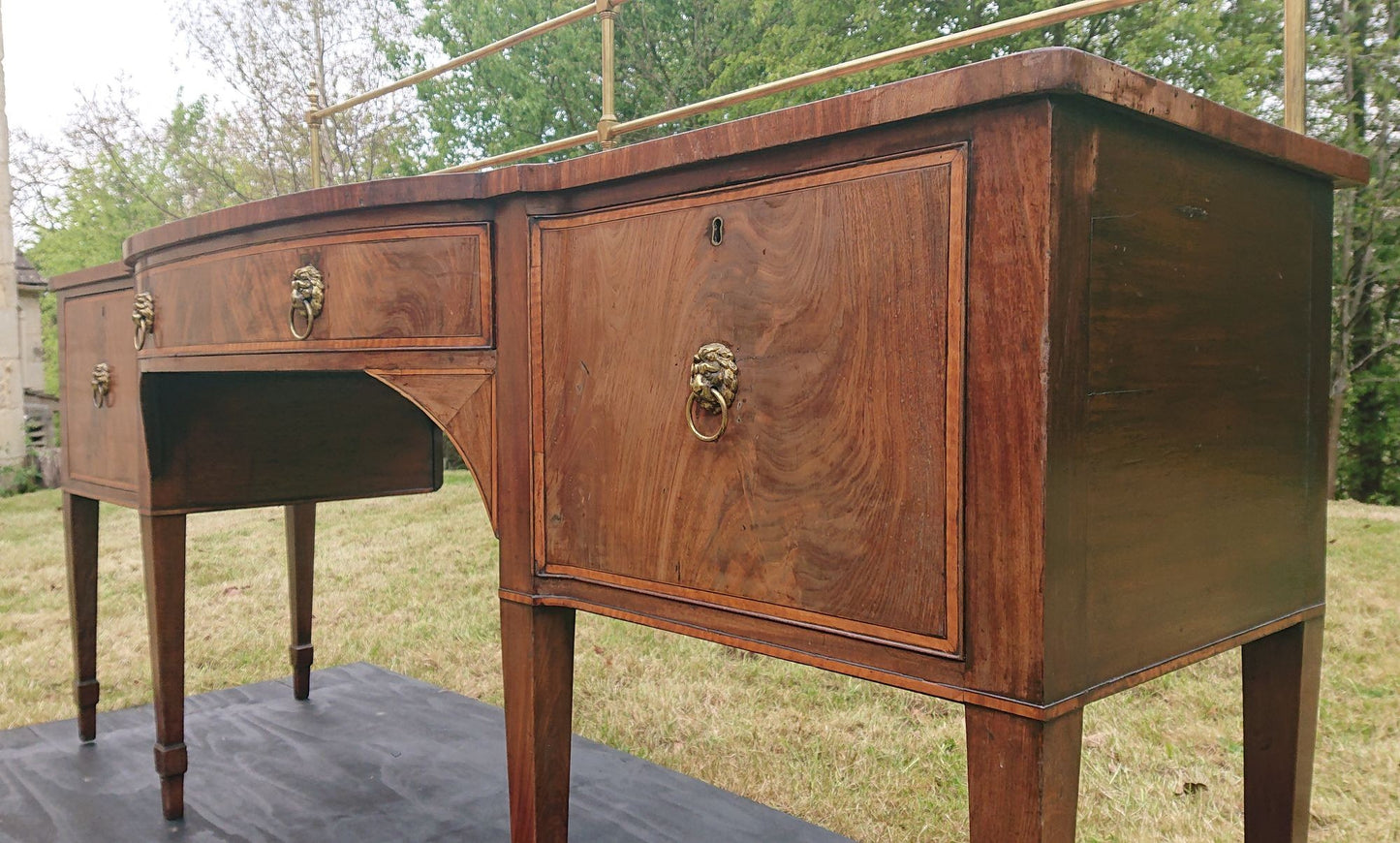 18th Century George III Period Mahogany Antique Sideboard